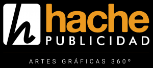 hache publicidad logo